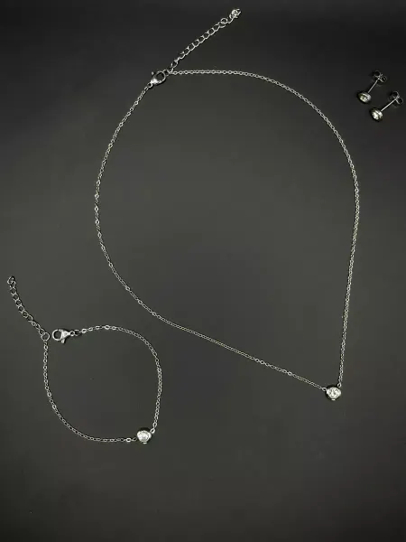 Jasmine jewelry Классический набор бижутерии