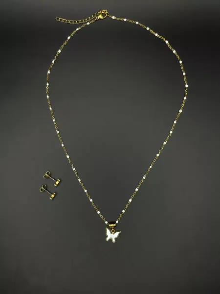 Jasmine jewelry Набор украшений на шею и серьги