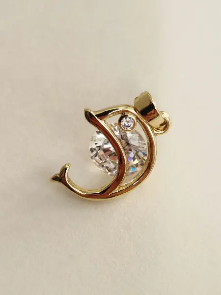 Xuping jewelry подвески Кулон-подвеска позолоченная дельфин