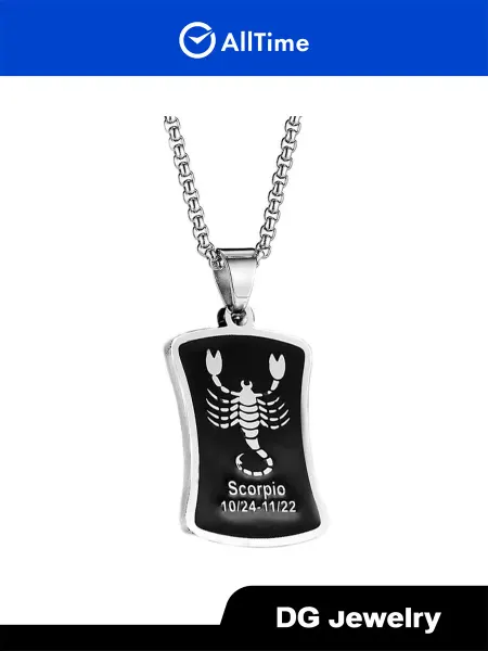 DG Jewelry Кулон "Скорпион", бижутерия