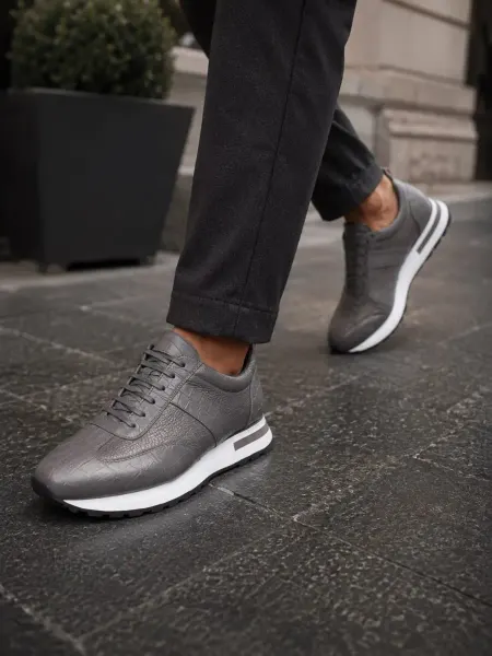 JUST KICKS Кроссовки кожаные спортивные