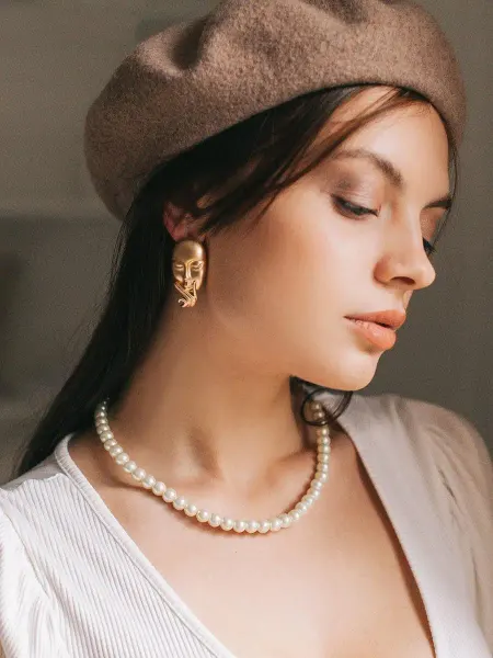 KARAT Колье жемчужное женское Бусы
