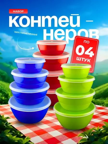 KGM09 Набор контейнеров для кухни