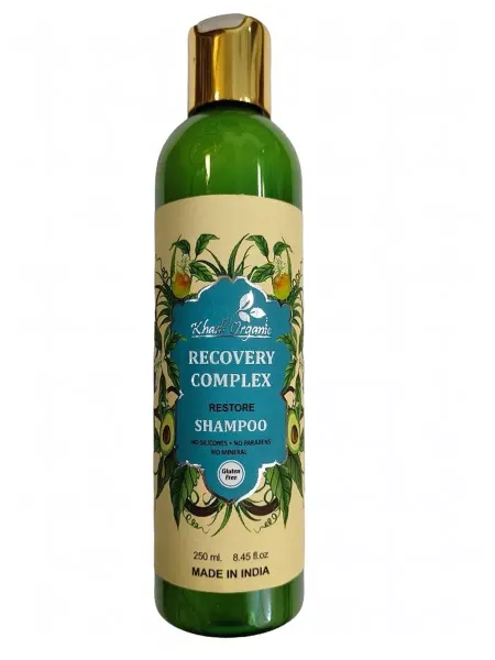 Khadi Organic Шампунь для волос восстанавливающий комплексный, 250 мл