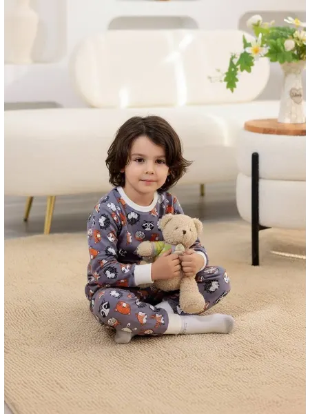 Nuruya Kid's Детская пижама с тонким начесом
