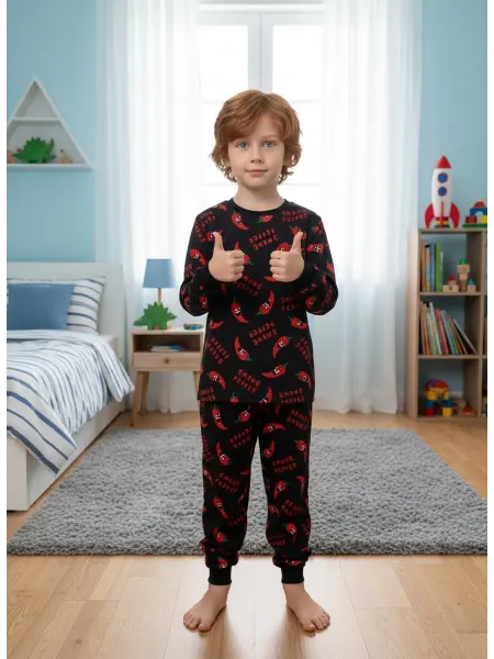 Moni kids Пижама детская с длинным рукавом