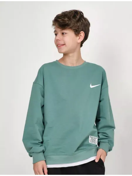 Vika kids Худи оверсайз без начеса для подростка