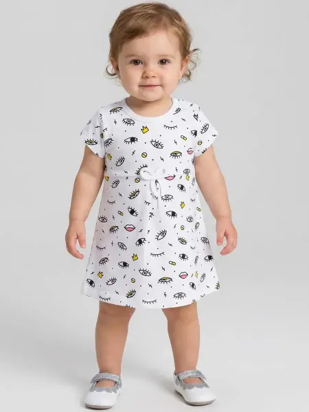 YOULALA KIDS Платье - боди детское с коротким рукавом