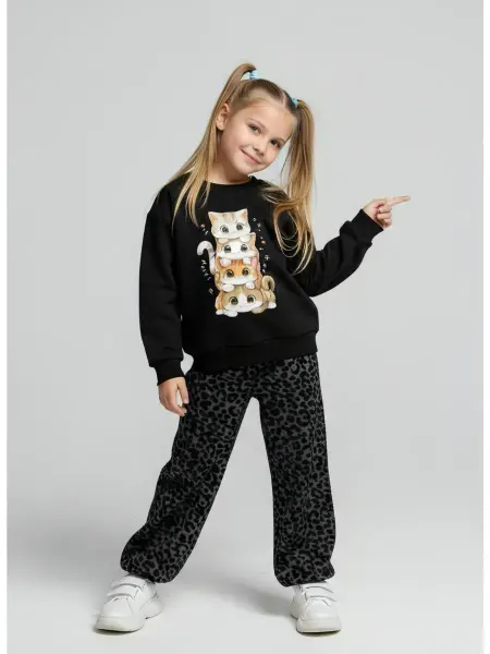 Zuzzi Kids Свитшот детский с котиками