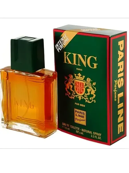 PARIS LINE PARFUMES Туалетная вода цитрусовая King Кинг 100мл