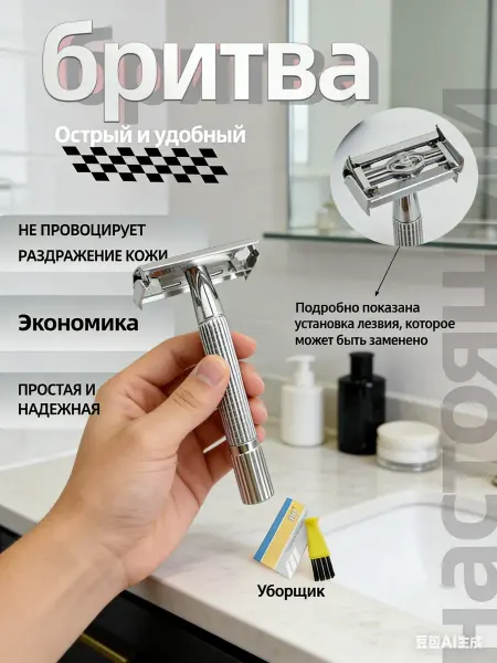 KING THOR Классическая мужская бритва