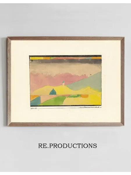 Re.productions Постер Kleine Schweizerlandschaft - Paul Klee