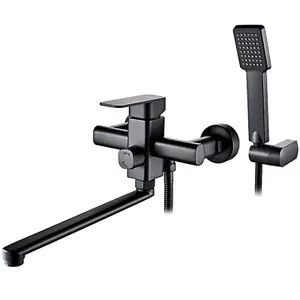 LEDEME Смеситель для ванны с длинным изливом и душем L2233B