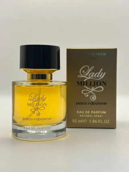 Оригинал тестер оаэ Духи женские Lady Million Paco Rabanne тестер 55мл