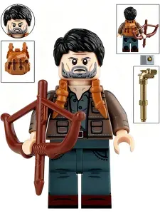 Фигурка персонаж игры "The Last Of Us", Джоэль Миллер, конструктор