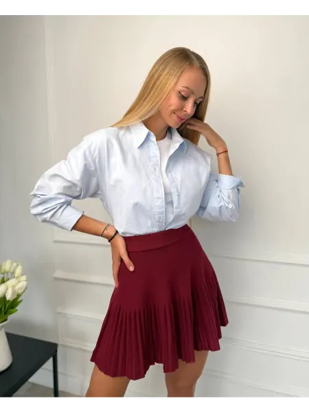 LAYMI Юбка мини трикотажная