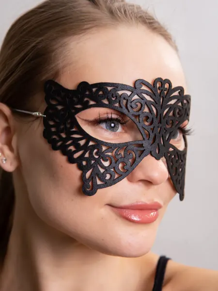 LeatherFlower Карнавальная маска для особого случая, кожа