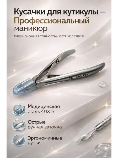 Ledicia Профессиональные маникюрные кусачки из стали
