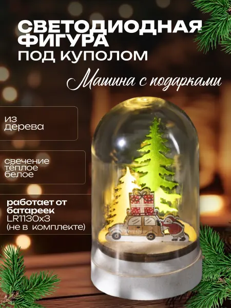 Luazon Lighting Светодиодная новогодняя фигурка елки