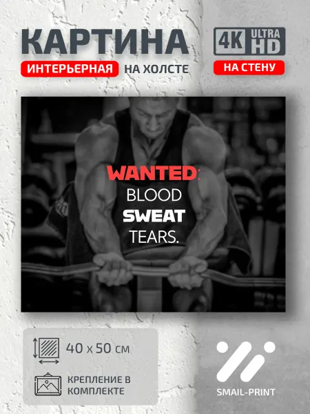 Jz Like Картина на стену черно белая Фитнес Популярные цитаты