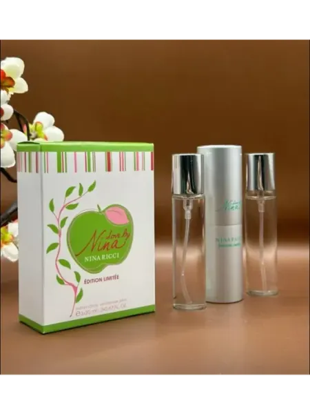 Духи в подарок Мини набор духов Nina Ricci Love in Paris-Нина Риччи