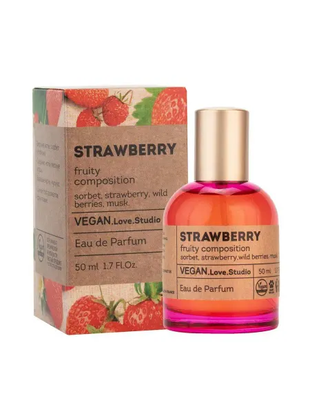 VEGAN.Love.Studio Туалетная вода жен. Vegan Love Studio Strawberry (Земляника)