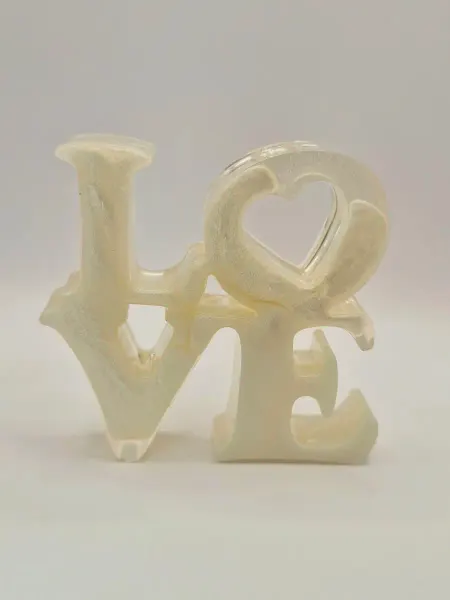 Дубусинка Фигура декоративная LOVE любовь