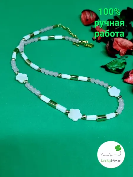 LUCKY STONES Чокер из натуральных камней