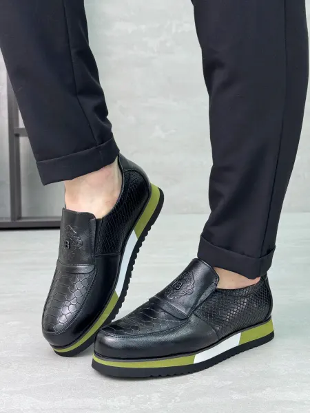 LUIVITO SHOSE Лоферы мужские экокожа туфли