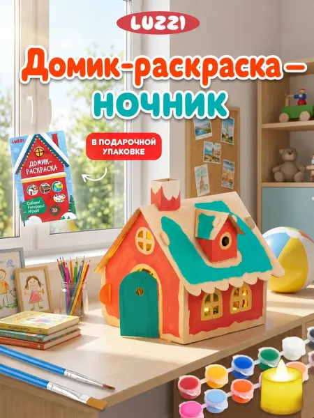 LUZZI Набор для творчества светильник своими руками