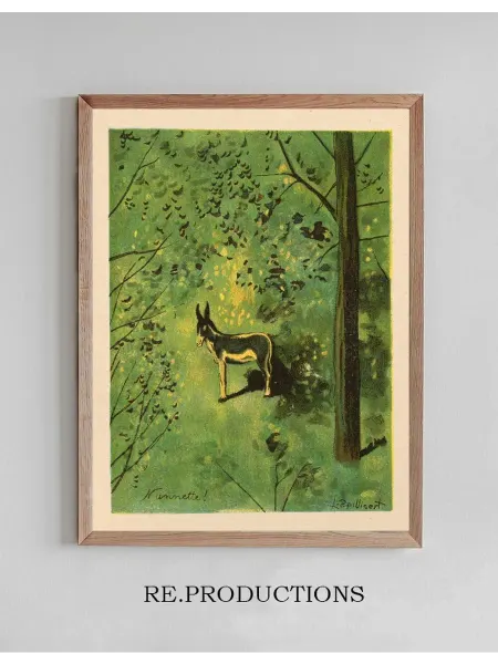 Re.productions Постер Au temps que Nanette était perdue - Léon Spilliaert
