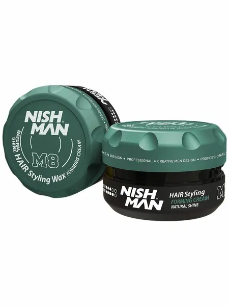 NISHMAN Матовый крем для волос M8 Natural Shine, 100 мл