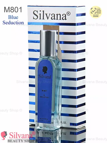 SILVANA Духи мужские Blue Seduction № M801 Сильвана аромат 50мл