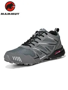 Кроссовки Mammut Мужские outdoor ботинки для треккинга, велоспорта и работы. Большие размеры,Водоотталкивающие, дышащие, с защитой щиколотки. Универсальность и комфорт.