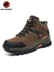 Кроссовки Mammut Мужские и женские треккинговые ботинки высокие- дышащие горные ботинки для альпинизма и пешего туризма