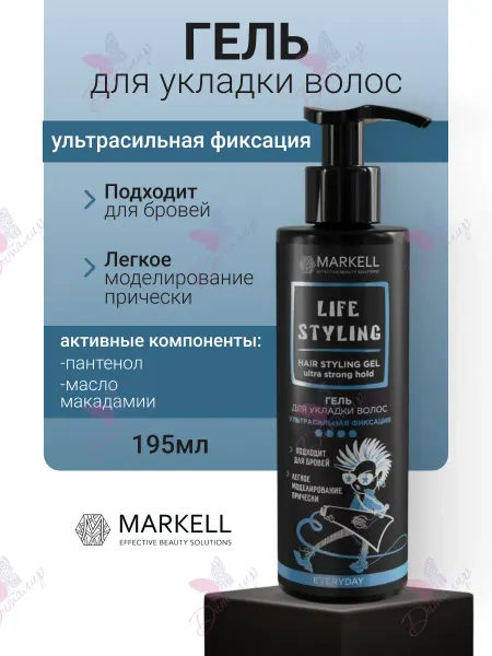 MARKELL Гель для укладки волос ультрасильная фиксация