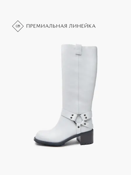 Mascotte Сапоги женские демисезонные натуральная кожа