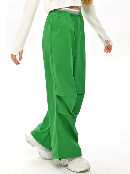 Meerin Брюки парашюты широкие подростковые