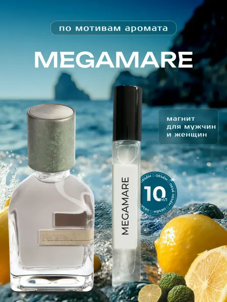 PAPAPARFUMER Духи масляные по мотивам megamare - 10мл