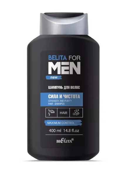 Белита Шампунь для волос "Сила и чистота" for Men