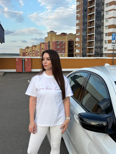 MGA PRODUCT Футболка оверсайз
