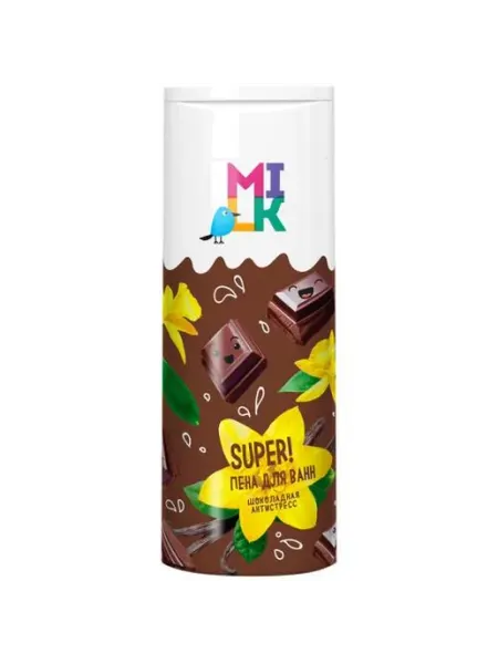 Milk Пена для ванн Шоколадная антистресс 400 мл, 2 шт