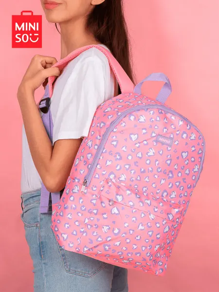 Miniso Рюкзак женский школьный спортивный для ноутбука