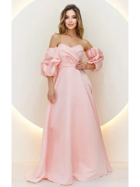 By Volha Misiul style Платье свадебное корсетное декольте в пол