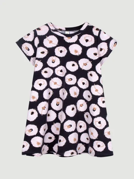 Mjolk платье трапеция с коротким рукавом