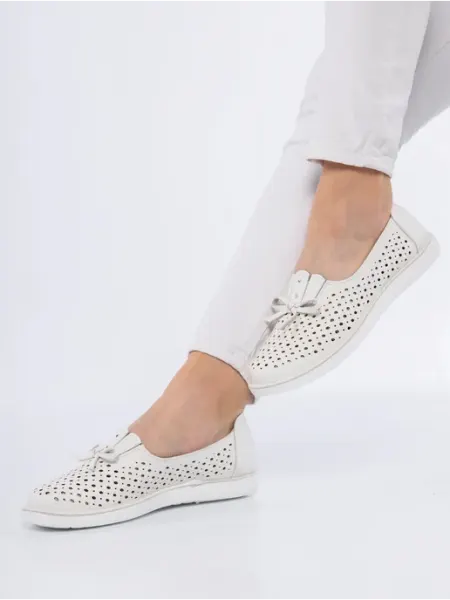 ROYALLINO MODA Мокасины летние с перфорацией
