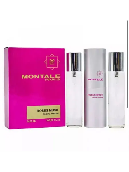 Духи миниатюрки Мини набор духов Montale Roses Musk (Монталь