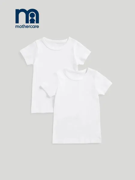 Mothercare Набор футболки детские 2 шт. базовые хлопок