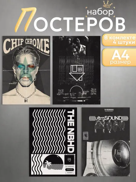 Оранж полиграфия Постеры на стену the neighbourhood
