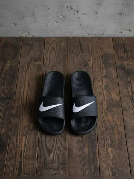 Nike Шлепанцы мужские резиновые тапочки домашние пляжные